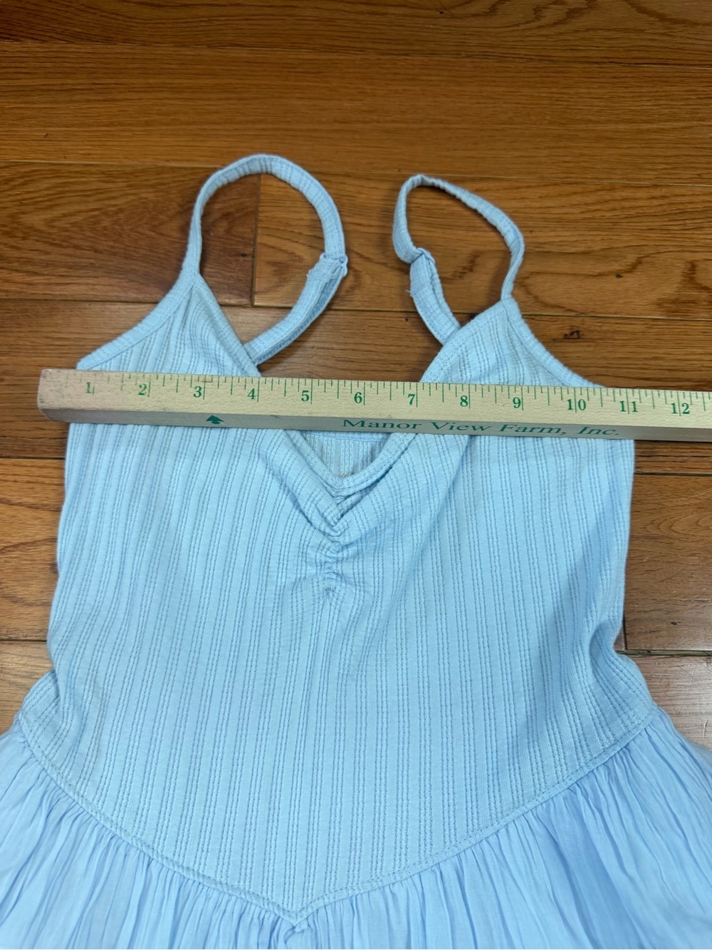 Aerie Tiered Ruffle Mini Dress Fairycore - Picture 7 of 9